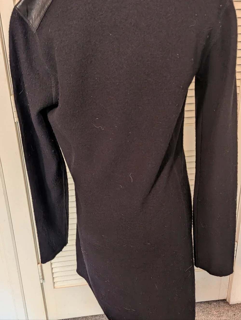 Eileen Fisher Black Textured Sweater